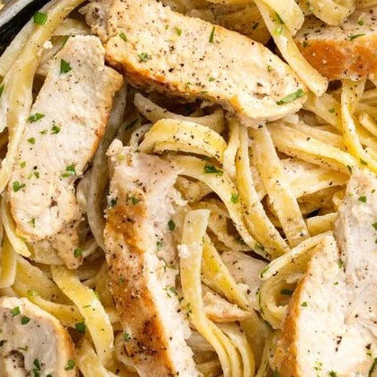 Kids Fettucine Chicken Alfredo