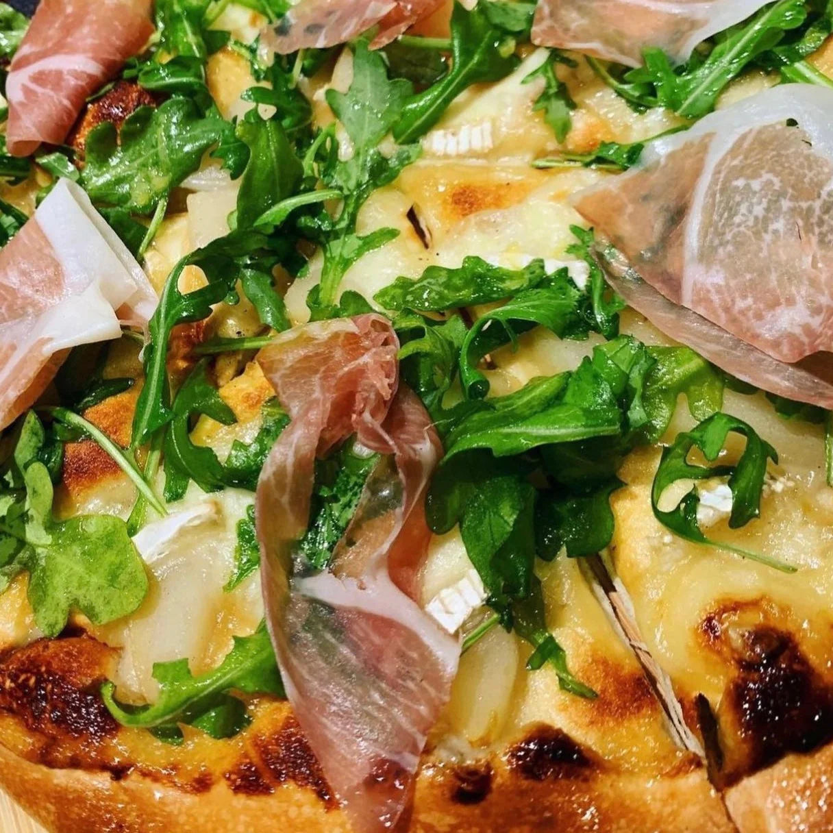 Prosciutto & Pear Pizza