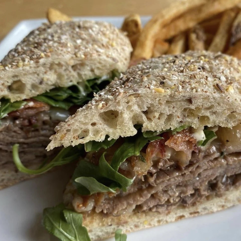 Shaved Prime Rib Sandwich