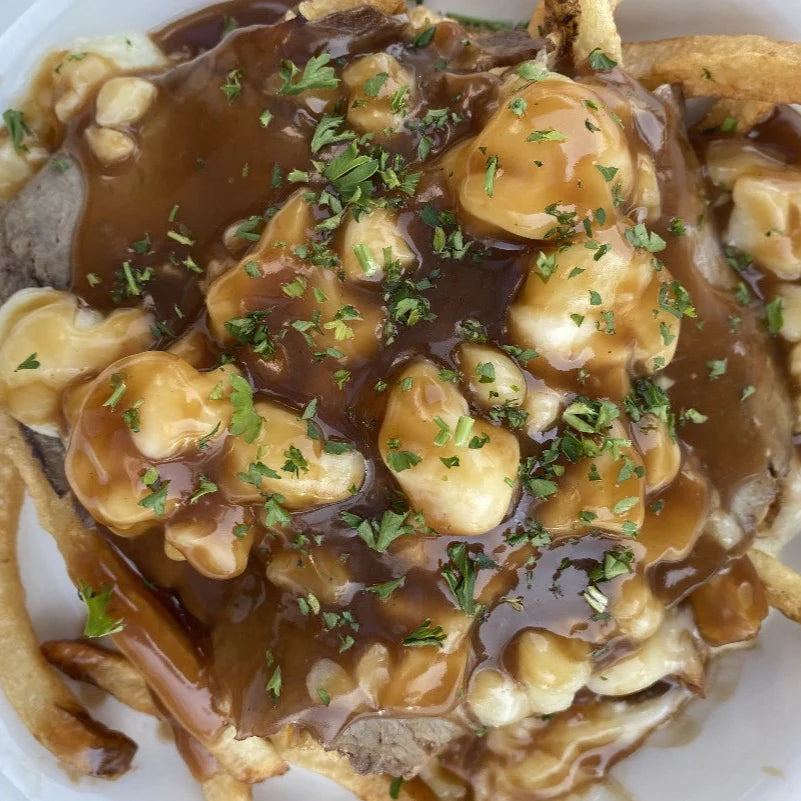 Prime Rib Poutine Grizzly Grill | Prime Rib Poutine